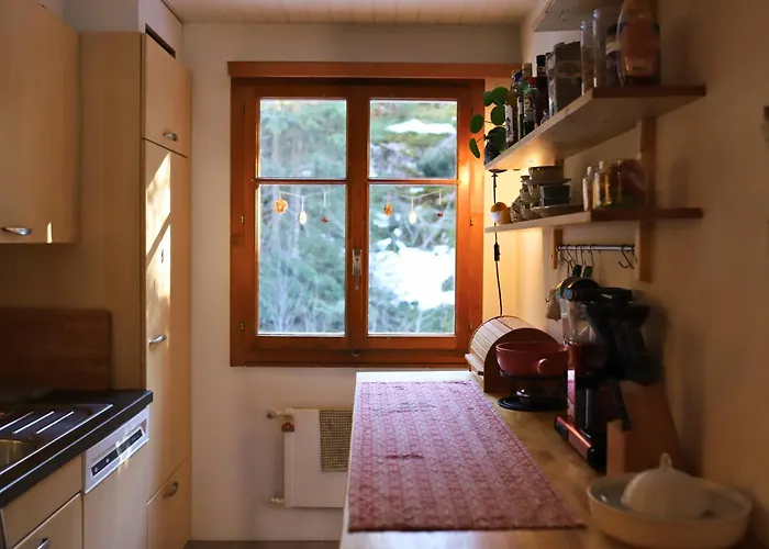 Forest With Private Bridge & Mountain View * Naters