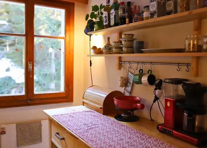 Forest With Private Bridge & Mountain View Naters