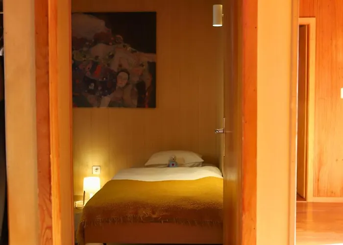 Domek alpejski Forest With Private Bridge & Mountain View