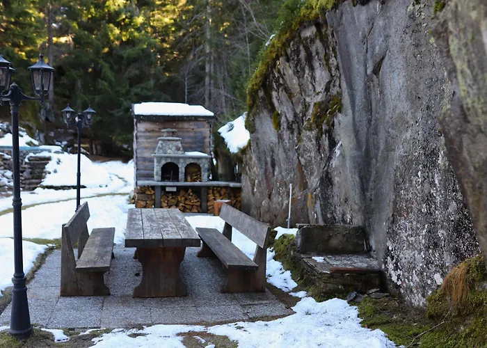 Forest With Private Bridge & Mountain View * Naters