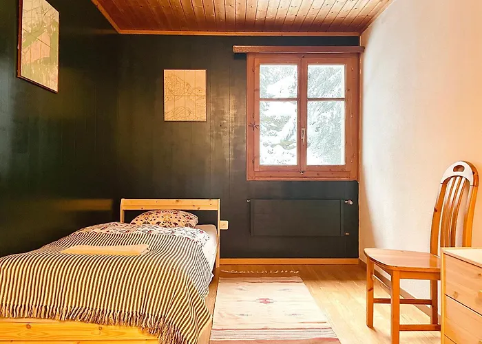 Forest With Private Bridge & Mountain View Domek alpejski Naters