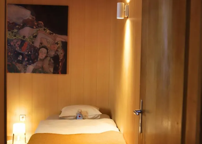 Alpesi faház Forest With Private Bridge & Mountain View Naters